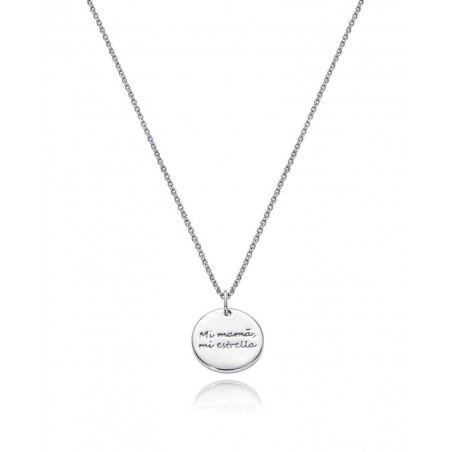 85005C000-30 - Collar de plata colgante disco Estrella para mujer de Viceroy Jewels