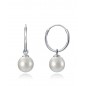 5060E000-68 - Pendientes Viceroy Jewels de palta de ley colgante perla