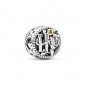 Charm Pandora de plata colgante Harry Potter con cristal color miel