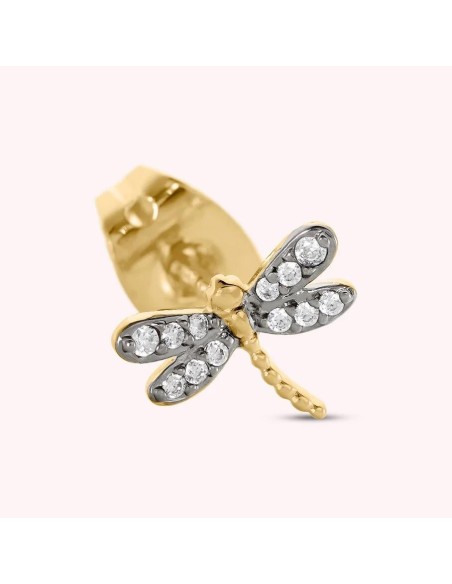 2390107-357-TU - Piercing mini TINY - Oro / Gris