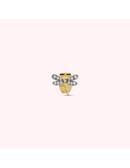 2390107-357-TU - Piercing mini TINY - Oro / Gris
