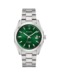 96B429 - Reloj Bulova 96B429 para Hombre – Surveyor Mecha Classic Automático 39 mm Acero y Esfera Verde
