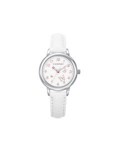401326-05 - Reloj Viceroy 401326‑05 niña acero y piel con pulsera rosa de regalo