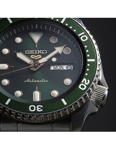 SRPD63K1 - Seiko 5 Sports SRPD63K1 – Reloj Automático 42,5 mm Verde con Bisel Giratorio y Resistencia al Agua 100 m 2