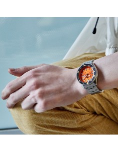SRPD59K1 - Seiko 5 Sports SRPD59K1 – Reloj Automático 42,5 mm Naranja con Bisel Giratorio y Resistencia al Agua 100 m 2