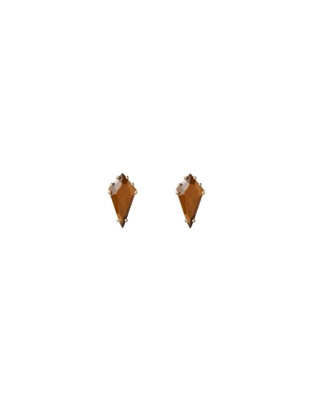 PG01-677-U - Piercing Akiro Ojo de Tigre ip oro 18k