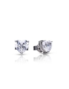 6213651082 - Pendientes de corazón con circonitas Diamonfire en forma de corazón engastadas en garra