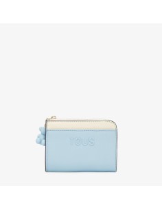 2002361434 - Monedero grande azul cielo Audree Saffiano TOUS para mujer