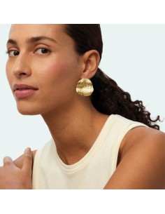 2380796-157-TU - Pendientes Cortos Calma Dorados para Mujer | Agatha Paris 2