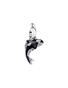 794683C01 - Charm Colgante Orca Pandora Plata de Ley con Cristales Azules 794683C01