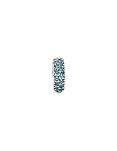 791359C01 - Charm Separador Gemas Azul Hielo Pandora Plata de Ley con Cristales Azul Claro 791359C01 2