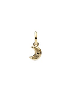 764614C01 - Charm Mini Colgante Luna Creciente Blanca Pandora con Recubrimiento de Oro 14k 764614C01 2