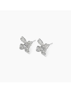 563983 - Pendientes Mabina Gioielli Flor Plata 925 y Circonitas 563983 2