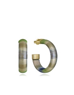 14361E01016 - Pendientes Viceroy Laura Escanes 14361E01016 de acero tubogas azul y verde