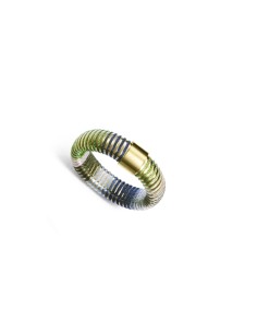 14361A01616 - Anillo Viceroy Laura Escanes 14361A01616 de acero tubogas verde y azul