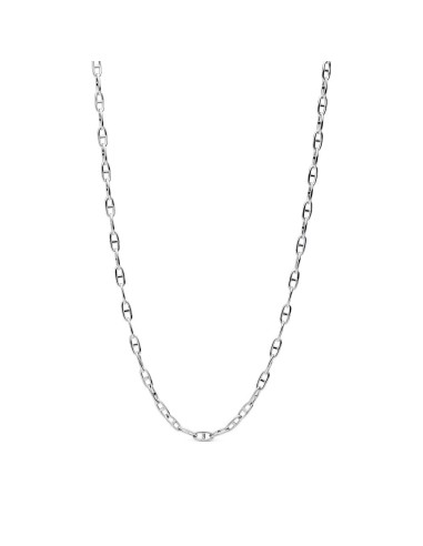 393899C00-55 - Collar Cadena Ancla en Plata de Ley 55 cm – Pandora Moments
