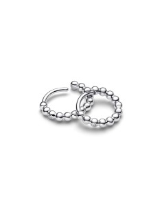 294823C01 - Pendientes de Aro en plata de ley Abrazo Cuentas 2