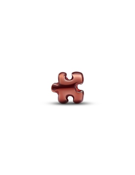 794816C01 - Charm Mini en plata de ley Pieza Puzle Naranja