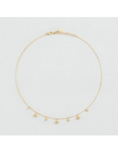 2690246-157-TU - Collar Corto BELOVED Dorado de Plata 925 | AGATHA 2