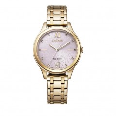 EM0503-75X - Reloj Citizen Eco Drive para señora ip rosa