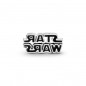 Charm de plata de ley con logo de Star Wars SITH esmalte negro