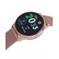 MS1000-70 - Pack reloj Smart Watch de Mark Maddox con malla milanesa ip rosa y correa salmon extra de regalo