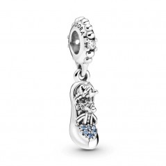 Charm Disney de Pandora Zapato colgante de Cenicienta en plata con circonitas