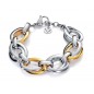 6420P09012 - Pulsera de acero e ip dorado para mujer