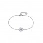 71017P000-38 - Pulsera Viceroy Jewels de plata de ley Flor con cristales para mujer