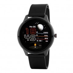 Smart Watch Marea con correa siliciona negra