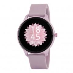 Smart Watch Marea con correa siliciona rosa