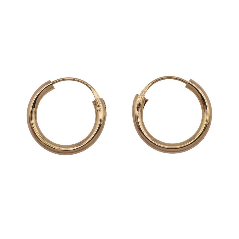 VI-00006 - Pendientes de aro oro 18k de 12mm