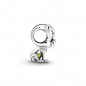 799398C01 - Charm Pandora Disney Simba en plata con esmalte negro y naranja