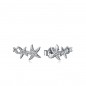 61074E000-38 - Pendientes Viceroy Jewels de plata de ley Estrella de Mar