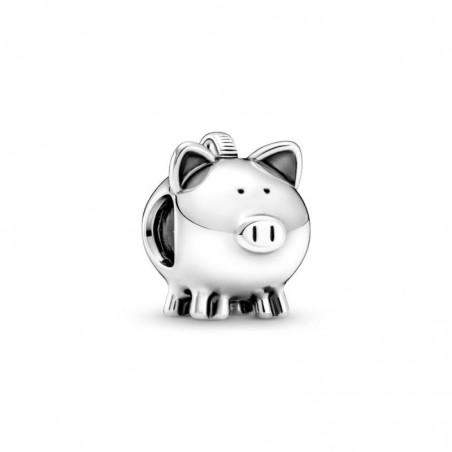 Charm Pandora de plata de ley Piggy Bank