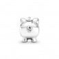 Charm Pandora de plata de ley Piggy Bank