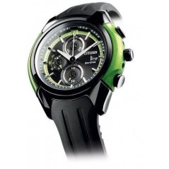 CA0289-00E - Reloj CITIZEN coleccion CROMO-GRAPH. Caja acero full black.Cronografo. WR 10 bar