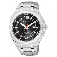 BM0980-51E - Reloj Citizen Super Titanium TI+IP  Hombre Eco Drive  098. WR 10 bar. Cristal z