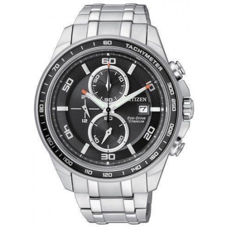 CA0340-55E - Reloj Citizen de Titanio TI+IP Crono Eco Drive 034. Cronografo. Reserva carg