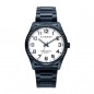 40525-34 - Reloj de Hombre brazalete de acero e ip azul  