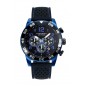 40423-35 - Reloj Viceroy de Hombre. Correa de caucho de color negro con pespunte azul. Esfe