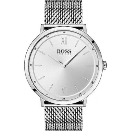 Reloj Hugo Boss de Hombre brazalete de acero de malla milanesa  