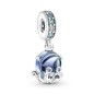791694C01 - Charm Colgante en plata de ley Pulpo Cristal de Murano