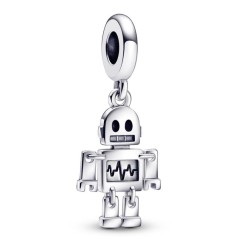 Charm Colgante en plata de ley Bot el Robot Pandora