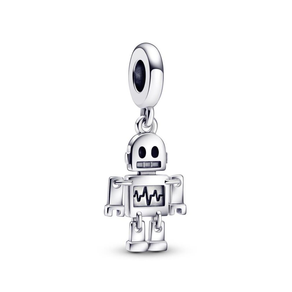 Charm Colgante en plata de ley Bot el Robot Pandora