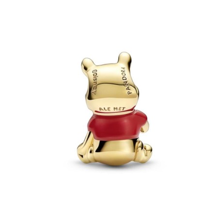 762212C01 - Charm con un recubrimiento en oro de 14k Oso Winnie the Pooh de Disney Pandora