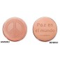 Medallón de Viceroy en acero e ip rosa para mujer Diámetro 29 mm. Colección Pla