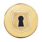 Medallón de Viceroy en acero e ip dorado para mujer. VMC0004-06