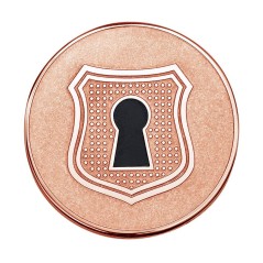 Medallón de Viceroy en acero e ip rosa para mujer. VMC0004-09