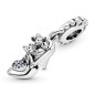799192C01 - Charm Disney de Pandora Zapato colgante de Cenicienta en plata con circonitas